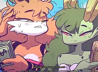 Dou the Furry Gets Wildly Fucked in Animated Cartoon Action