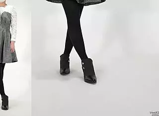 Japanese Maniac's Fetish with Food, Leggings, Balloon, and Stockings