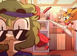 Dou the Furry Gets Wildly Fucked in Animated Cartoon Action