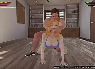 Ethan Vs Olwen Naked Fighter 3D Doggystyle Fucking