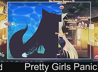 pretty girls panic in the game