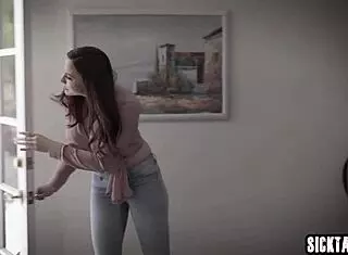 Wet Petite Teen Boldly Banged by Monster Cock in Group Taboo