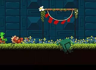 in the kincaid hentai game, the fans selected episode 10 where she tests the huge marble dildo on her furry pussy