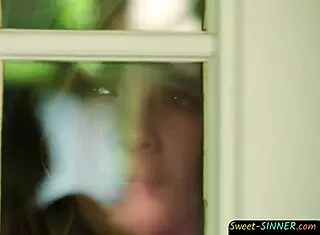 bigtits teen 18+ gets wildly fucked outdoors in missionary position