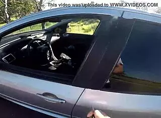 Let's stop on the roadside for a hot fuck with Joy Cardozo.