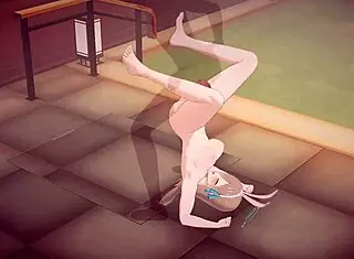 blue archive hentai where asuna moans during intense sex