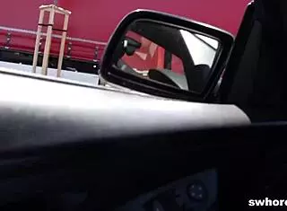 Sara kay feels filthy pleasure in bareback public sex for 100 euros