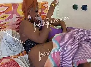 I surprised my bestie with a strapon fuck, it was so hardcore.