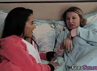 cute teen 18+s get railed in foursome