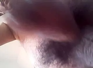 Guy Feels Excited Showing His Hard Cock