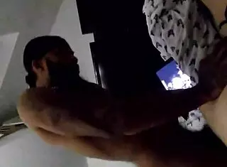 Thick little white girl and ray create messy scene with monster cock and ass