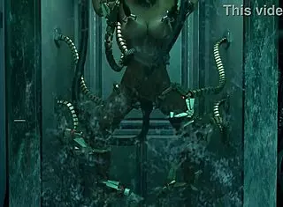 lara's bondage experiment with machine 😈