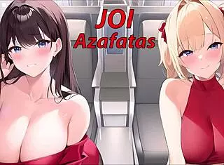 joi hentai with flight attendants in spanish 😏 jerk off now