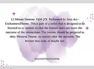 Femdom Gives Jerk Off Instructions for Cum Eating