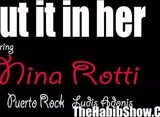 Houston's Nina Rotti takes on BBC gangbang