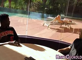 Goth Wife Riding Monster Black Cock In Cuckold Scene