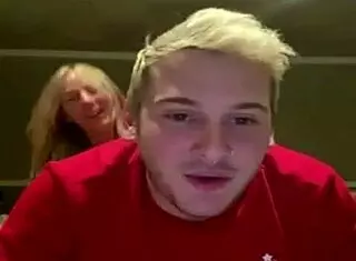 Blonde teen 18+ shows off her tits on periscope part 1