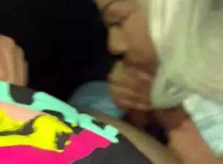 Homemade Deepthroat With Sloppy Mouth Feeling Like Pussy On Black Ebony Cock