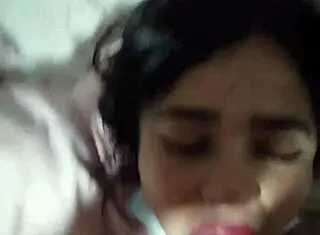 Young latina babe pays back friend with favors