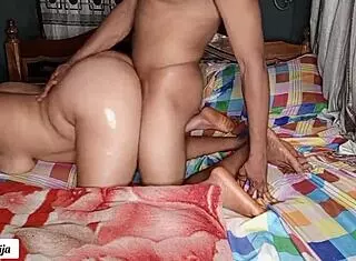 milf with big natural tits bent over for rough doggystyle fucking by big black cock