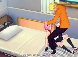 Koikatsu Sakura Naruto Wild Anime Sex Uncensored!