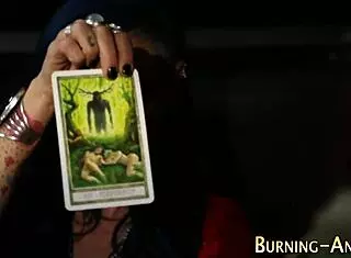 Busty goth witch gets rimmed in hardcore fetish session 😈