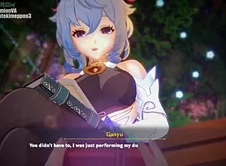 i creampied ganyu in hentai