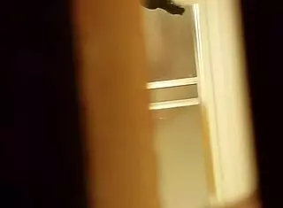 i spy on the prostitute shaving her hairy pussy