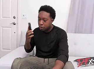 kiki daire, how do ya seduce a bbc delivery guy for deepthroat action?