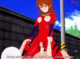 asuka fucks mecha suit pov in neo genesis evangelion