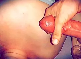 slow motion cumshot from a big cock on my girlfriend's friend