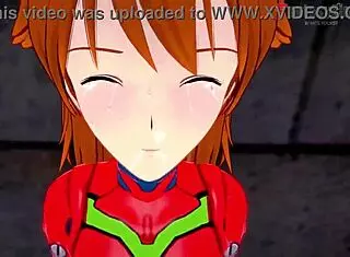 asuka fucks mecha suit pov in neo genesis evangelion