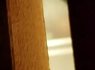 i spy on the prostitute shaving her hairy pussy