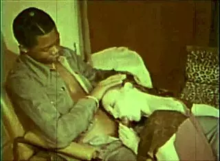 Retro Antique Chocolate Ginger Interracial Taboo