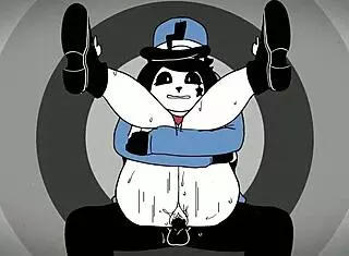 Cartoon adventure with neutral characters in a fun setting