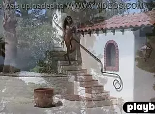 Big ass black teen Amber Rose poses outdoors and shows her perfect ebony ass