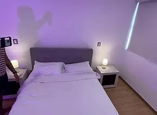 Stepmom shares bed and gets intense anal sex backstage