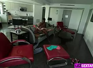 Wow, check out this lez sex tape where Ana Foxxx and Roxy Rox lick, finger, and masturbate each other's pussies!