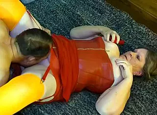 I licked granny Velma's pussy and fucked her hard.