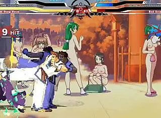 dongwan takes on arcuied in a fierce battle in summertime saga with hentai cumshot and cartoon sex