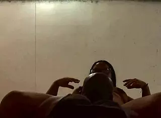 Booty Queen Of Colombia Enjoys Muff Diving Dinner