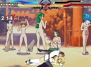 dongwan takes on arcuied in a fierce battle in summertime saga with hentai cumshot and cartoon sex