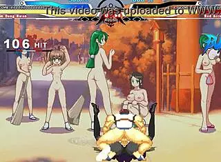 dongwan takes on arcuied in a fierce battle in summertime saga with hentai cumshot and cartoon sex