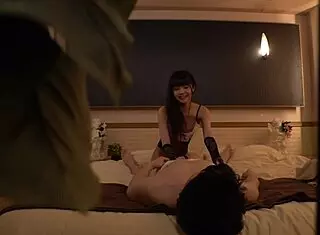 hidden camera catches cute asian babe in pussy fucking and creampie