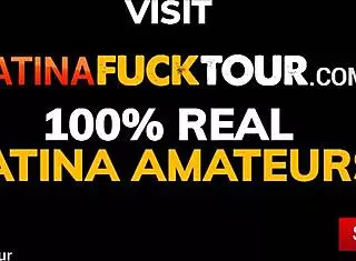 Blonde Latina Amateur SLUT TAKES HUGE COCK DOGGY STYLE