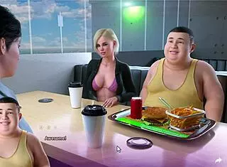 Apocalust 1 - Evelyn’s Weird Feeling Grows With Monster Cock Action in Anime Scene