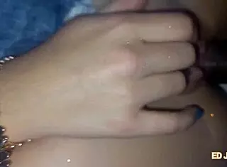 Ed Junior fucks the famous girl in jeans, giving her a creampie without condom