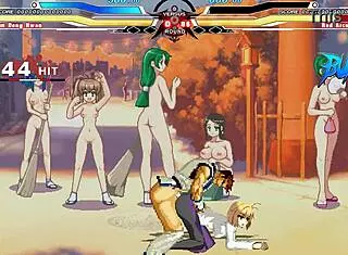 dongwan takes on arcuied in a fierce battle in summertime saga with hentai cumshot and cartoon sex