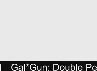 gal gun double peace episode four one hentai anime game adaptation.
