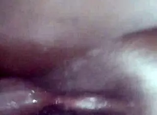 Ebony BBW Squirts Juicy Close-Up